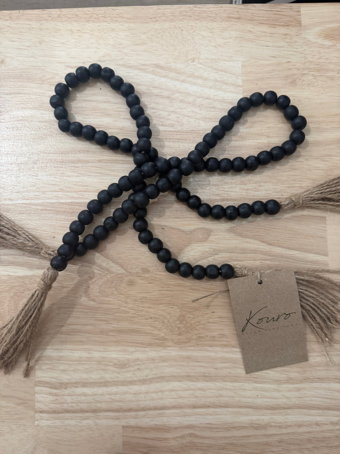 Small black beads