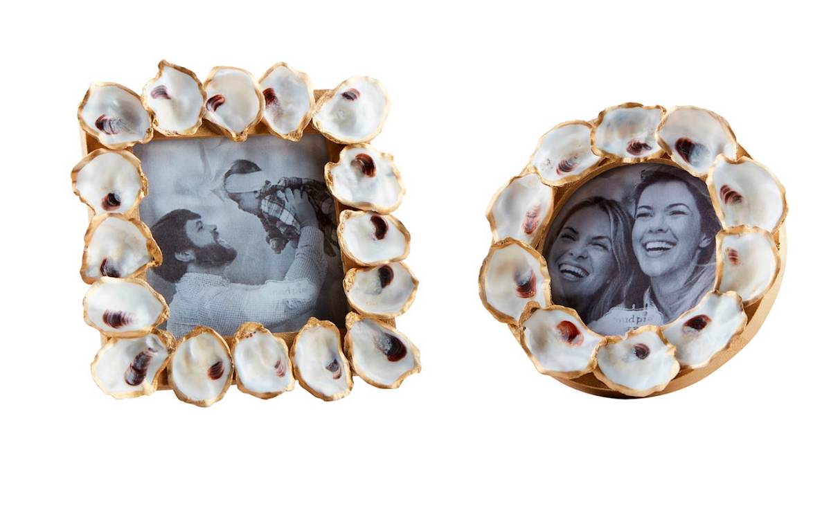 Mini Gold Oyster Frames Square