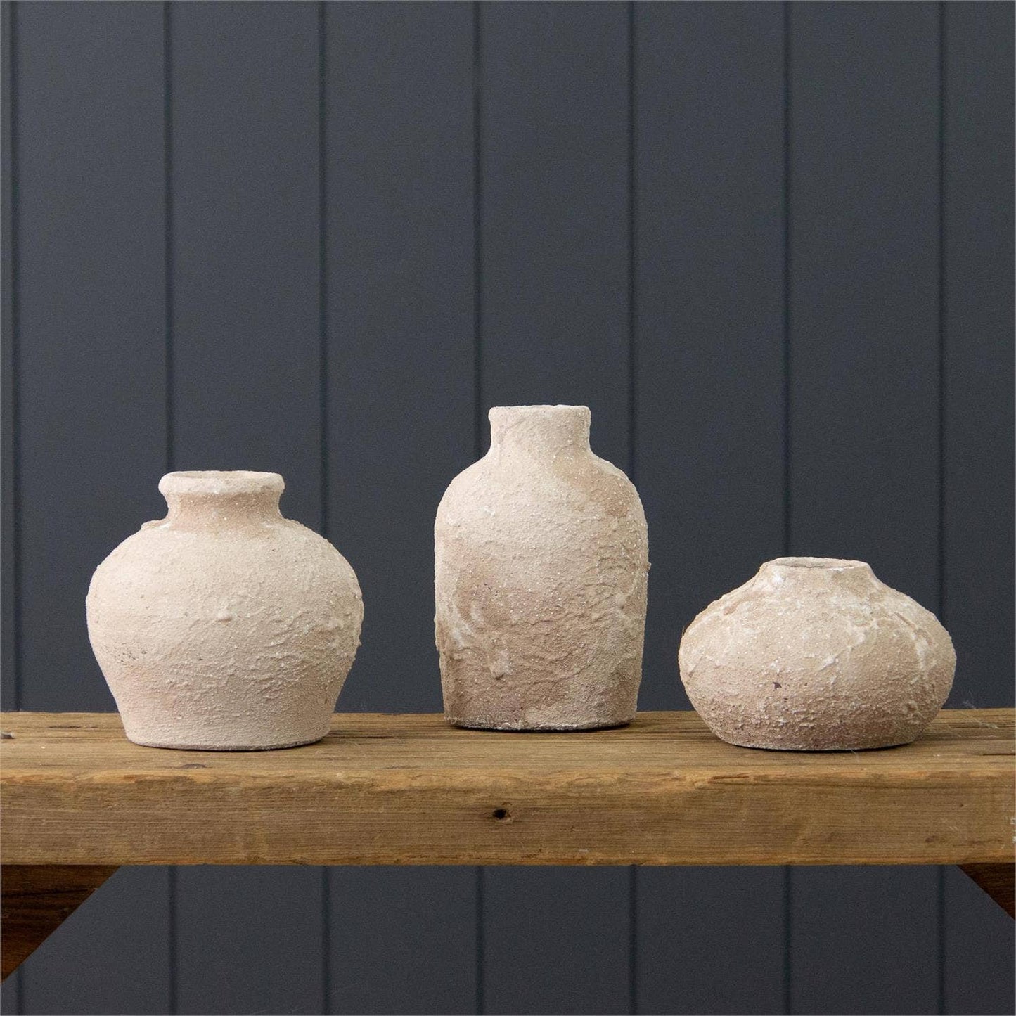 Textured Bud Vases