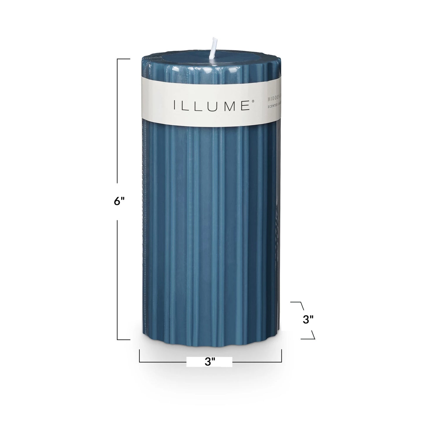 Hidden Lake Medium Fragranced Pillar Candle