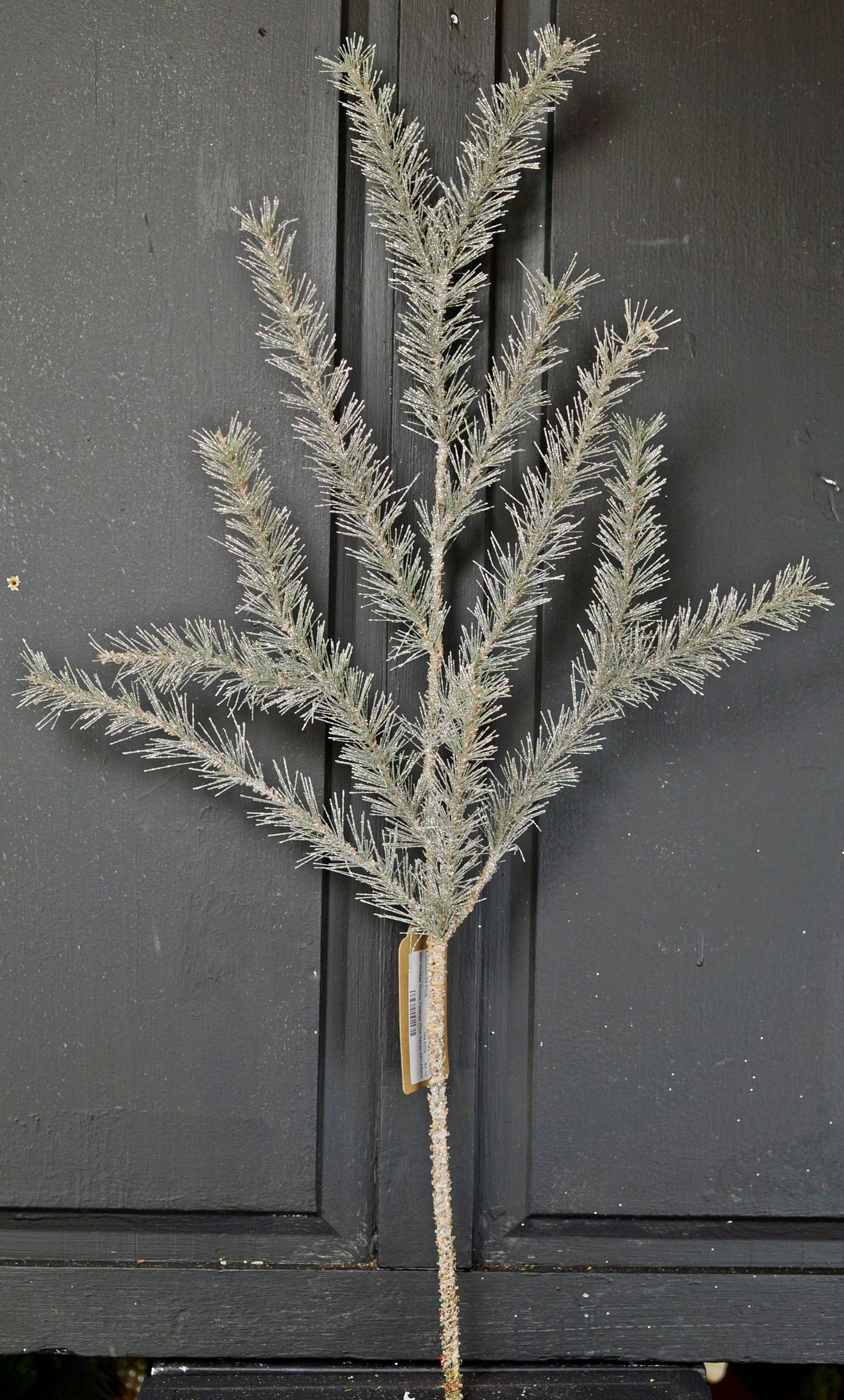 ISB63013- 26in Vintage Goose Feather Pine Spray