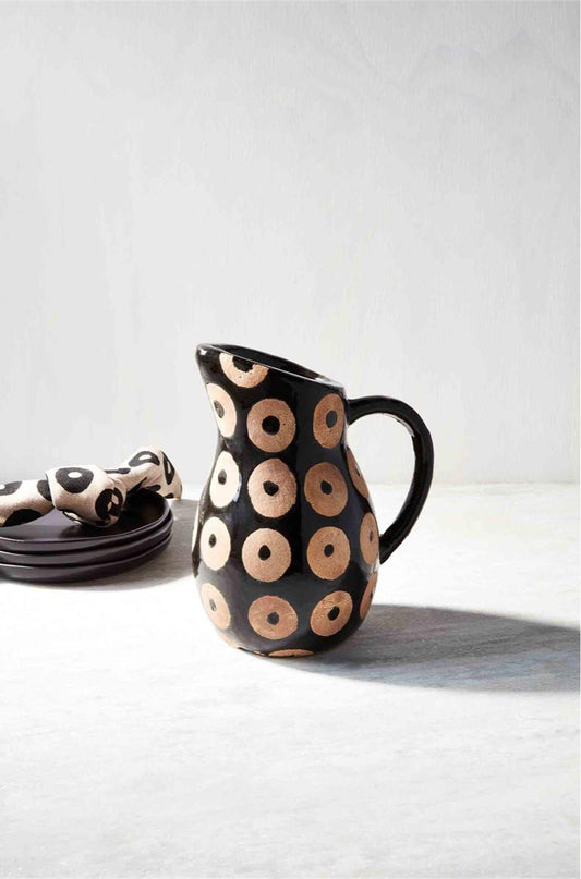 Black Dot Pitcher