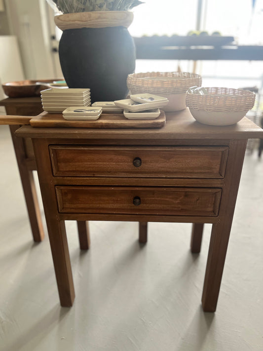 Lulu 2 Drawer End Table