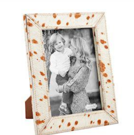 Large Brown Mohair Hide Frame