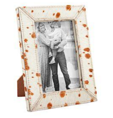 Small Brown Mohair Hide Frame