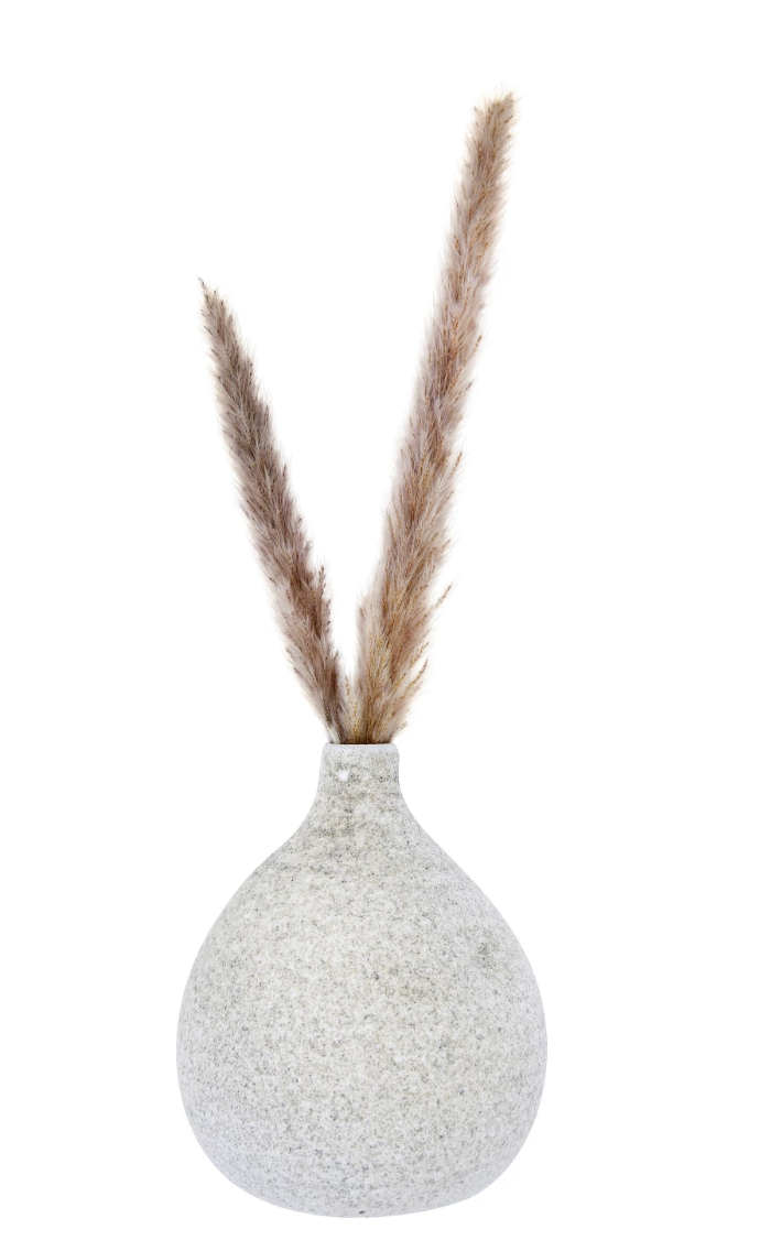 Distressed Terracotta Vase with Glaze
