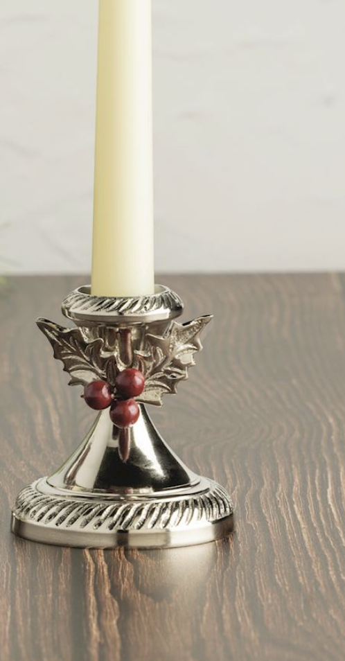 Small Christmas Candlestick