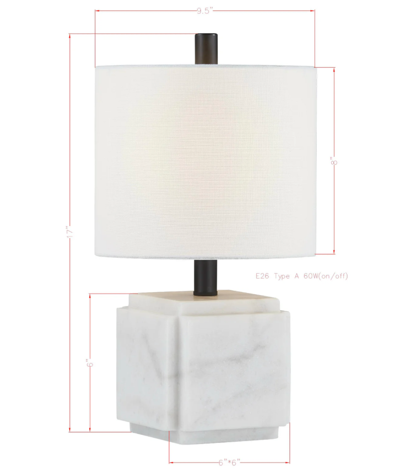 Marble Table Lamp