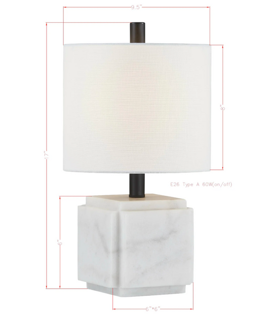 Marble Table Lamp