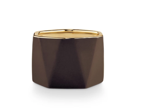 Woodfire Electroplated Dylan Candle