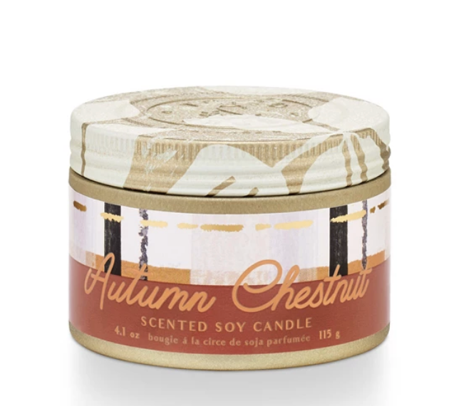Tried & True Autumn Chestnut Small Tin