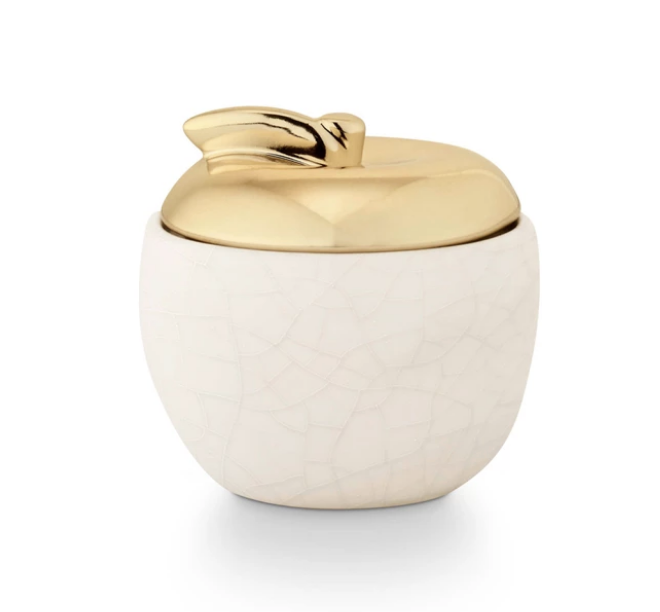 Sale Tried & True Pumpkin Crabapple Ceramic Apple Candle
