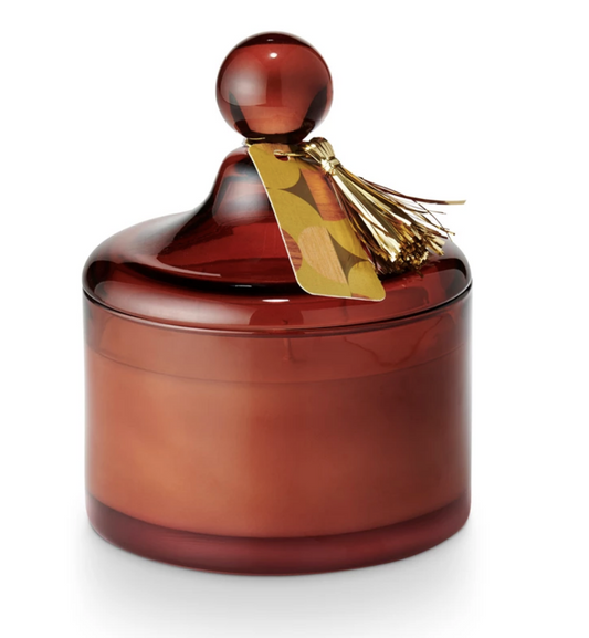 Memory Lane Lidded Glass Candle