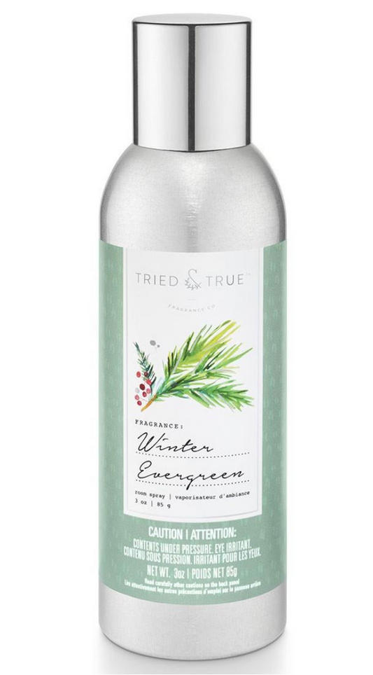 Tried & True Winter Evergreen Room Spray