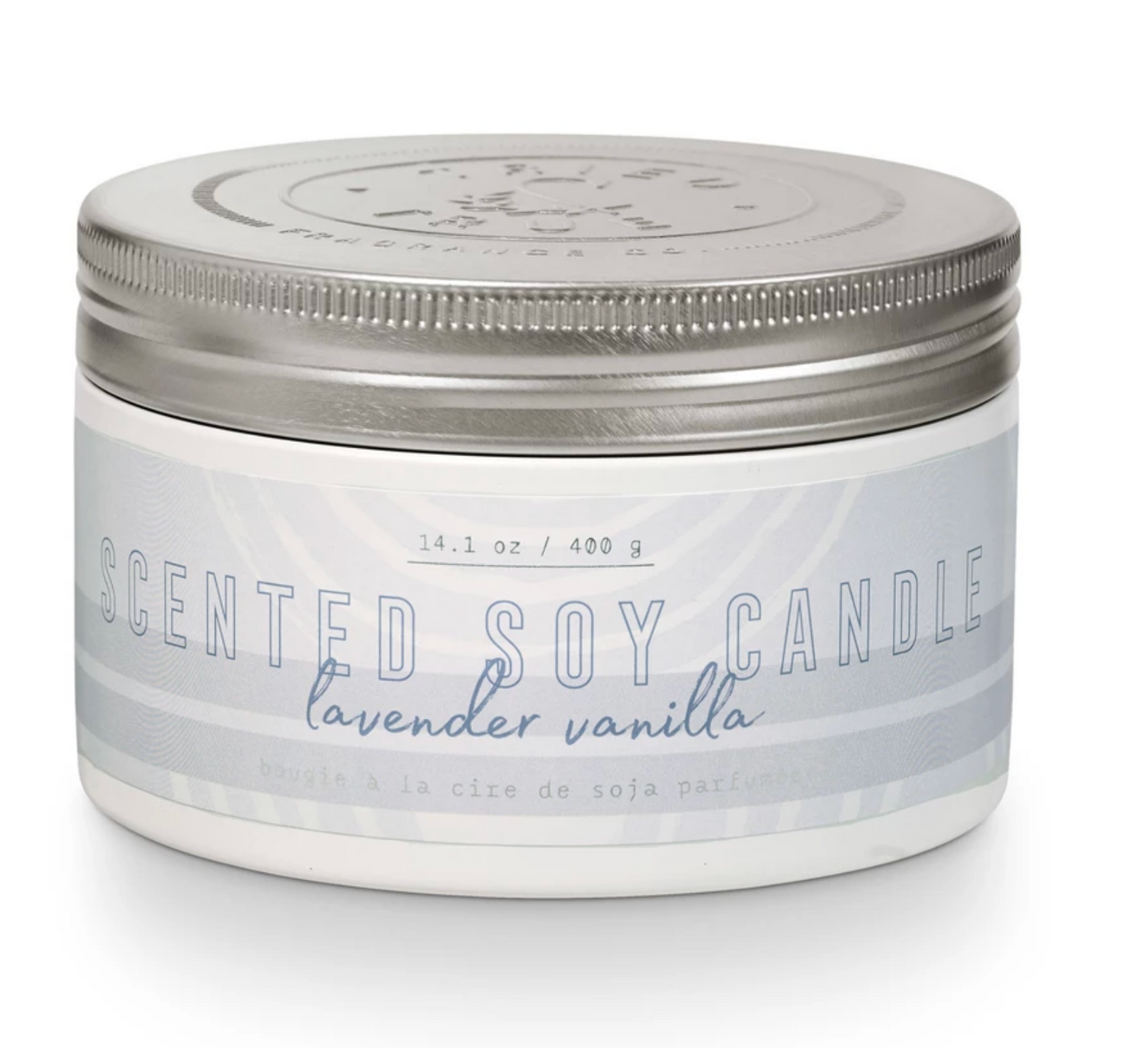 Lavender Vanilla Tried & True Large Tin SOY CANDLE