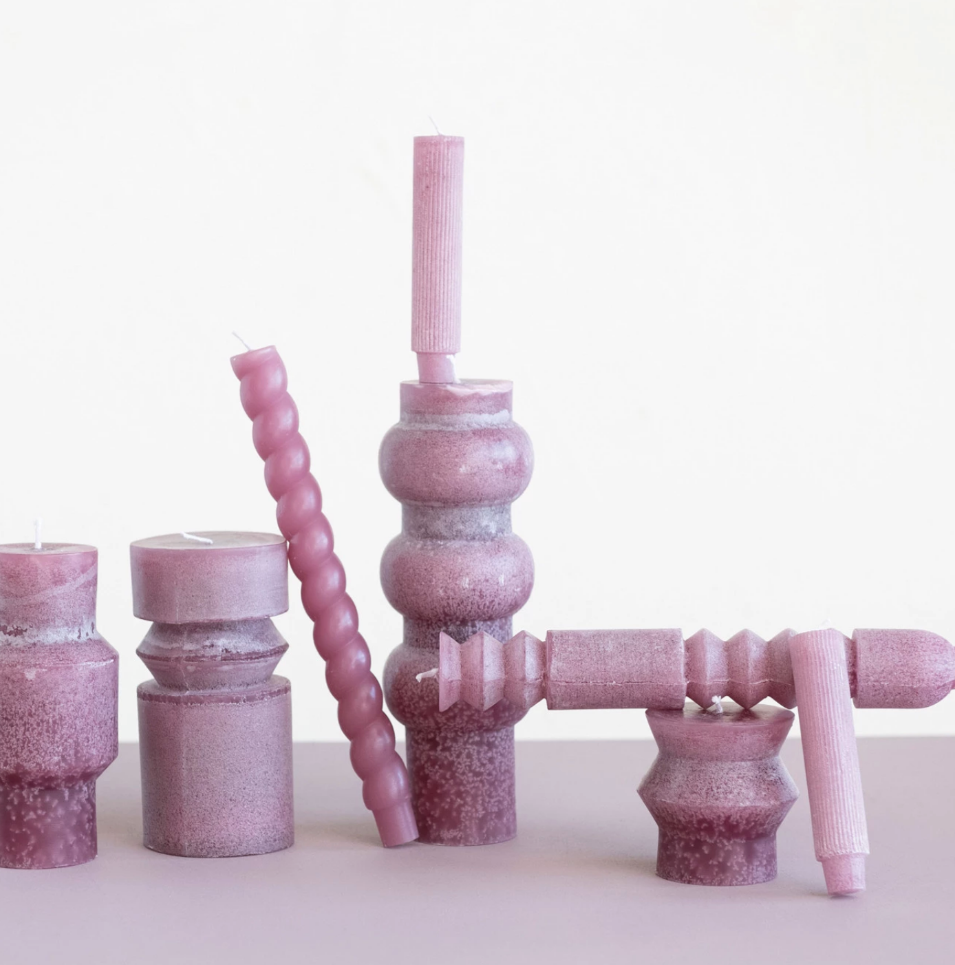 Unscented Totem Taper Candles in Box, Set of 2 SKU#CD2072