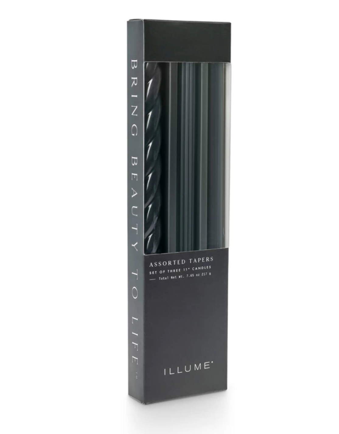 Assorted Candle Tapers BLACK