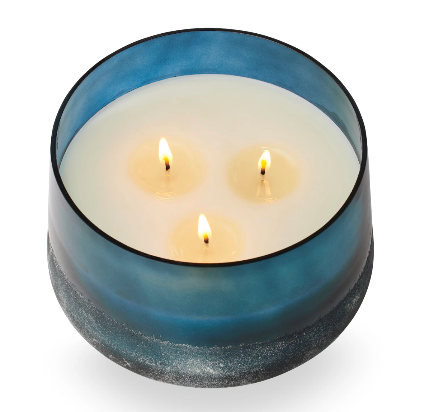 Large Baltic Glass Candle