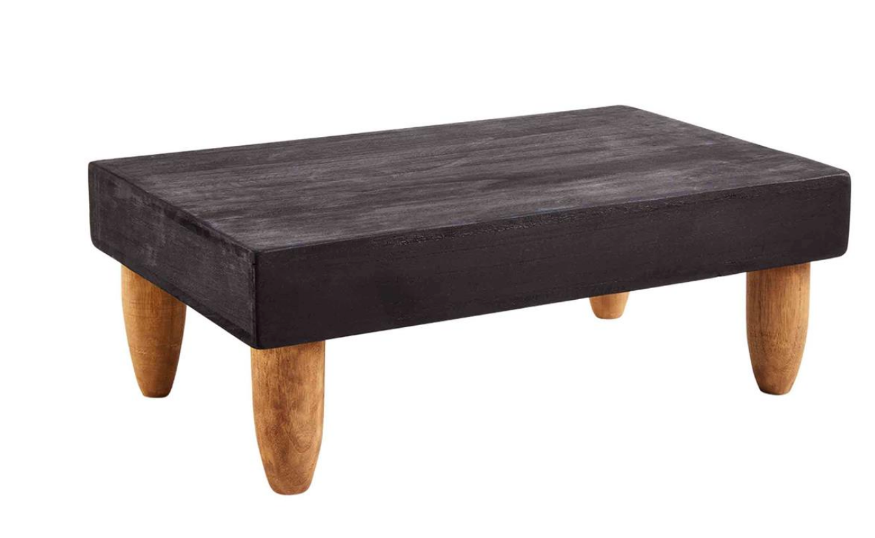 Black Footed Serving Board