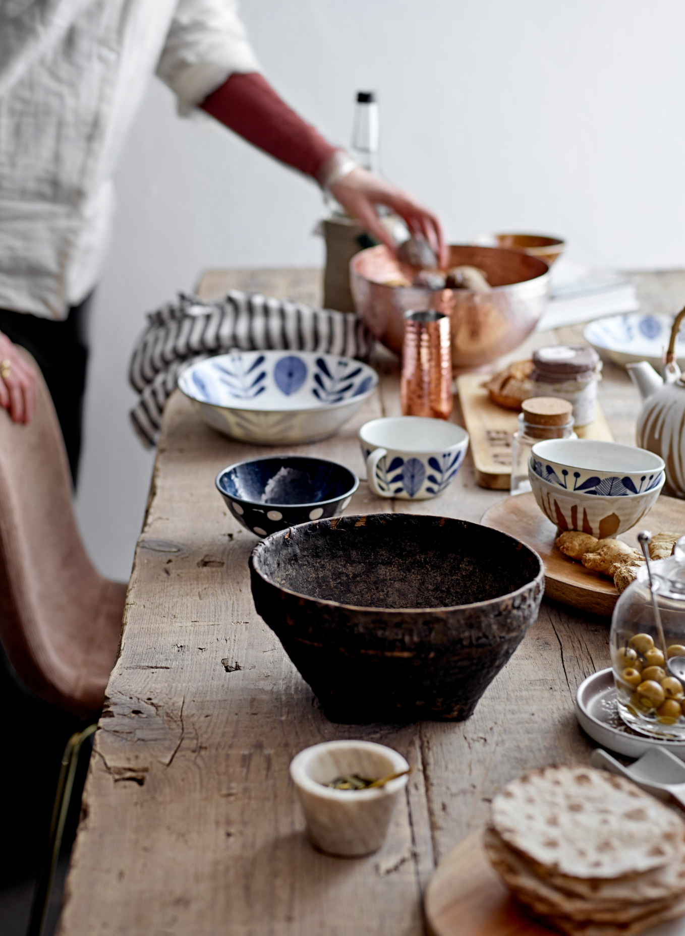 Marble Bowl with Spoon