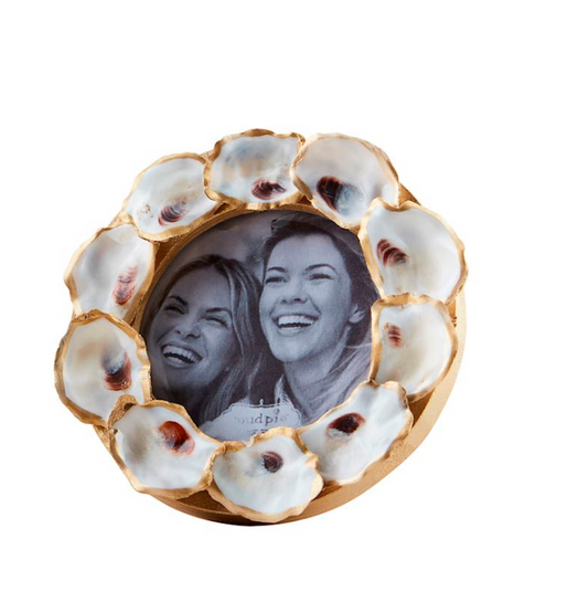 Mini Gold Oyster Frames circle