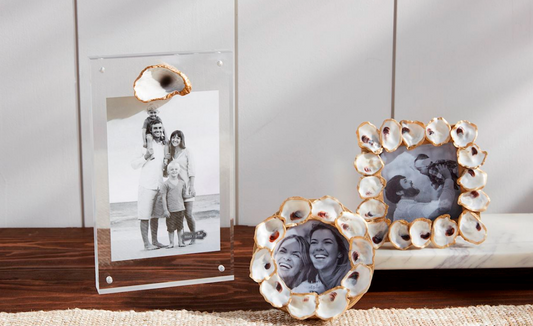 Mini Gold Oyster Frames Square