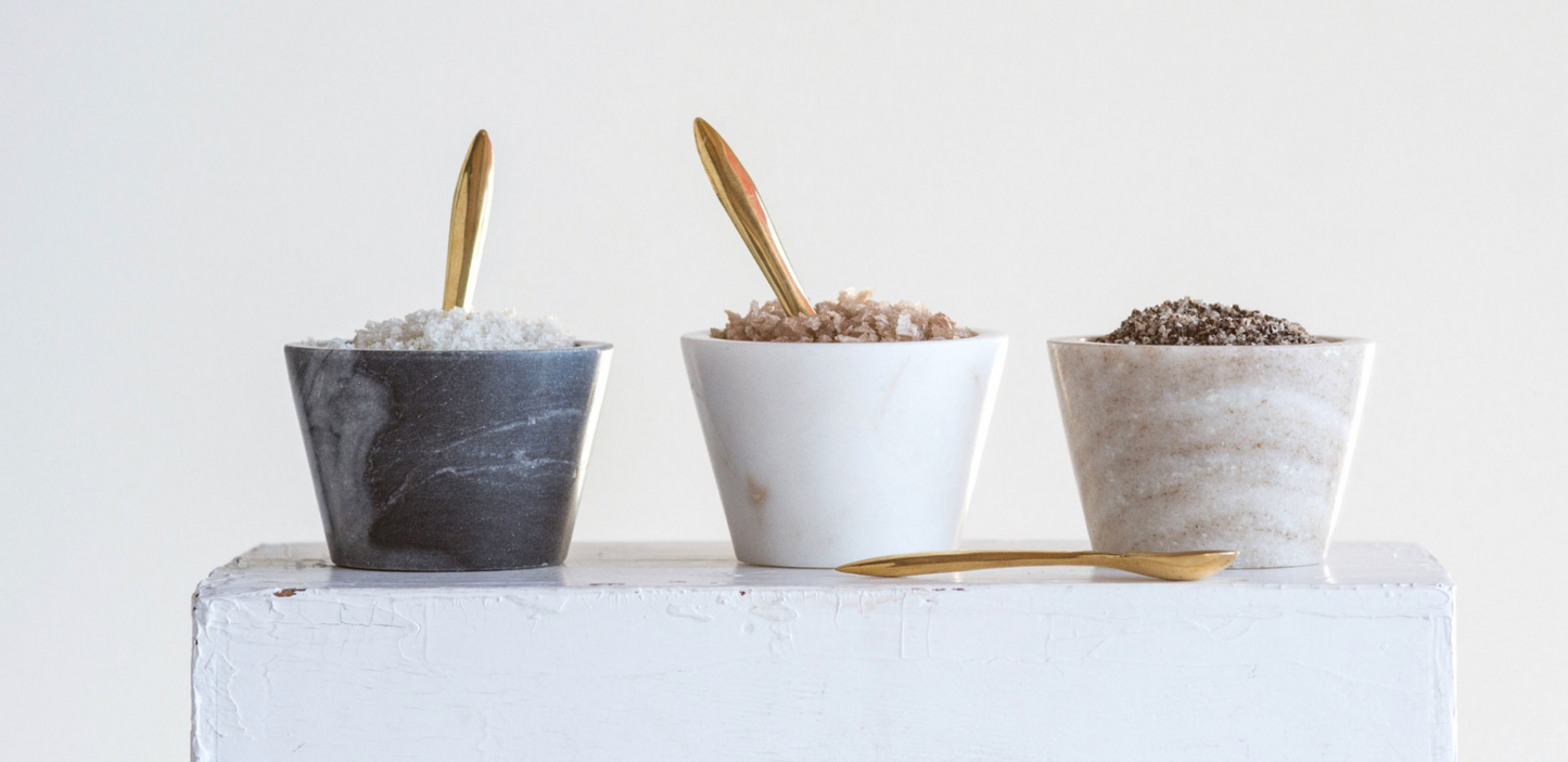 Marble Bowl with Spoon