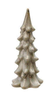 Stoneware Tree, Reactive Glaze, Light Green (Each One Will Vary)