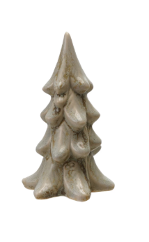 Stoneware Tree, Reactive Glaze, Light Green (Each One Will Vary)