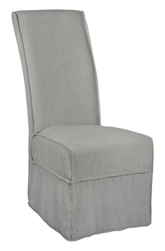 Long Parson Slip Cover - Gray