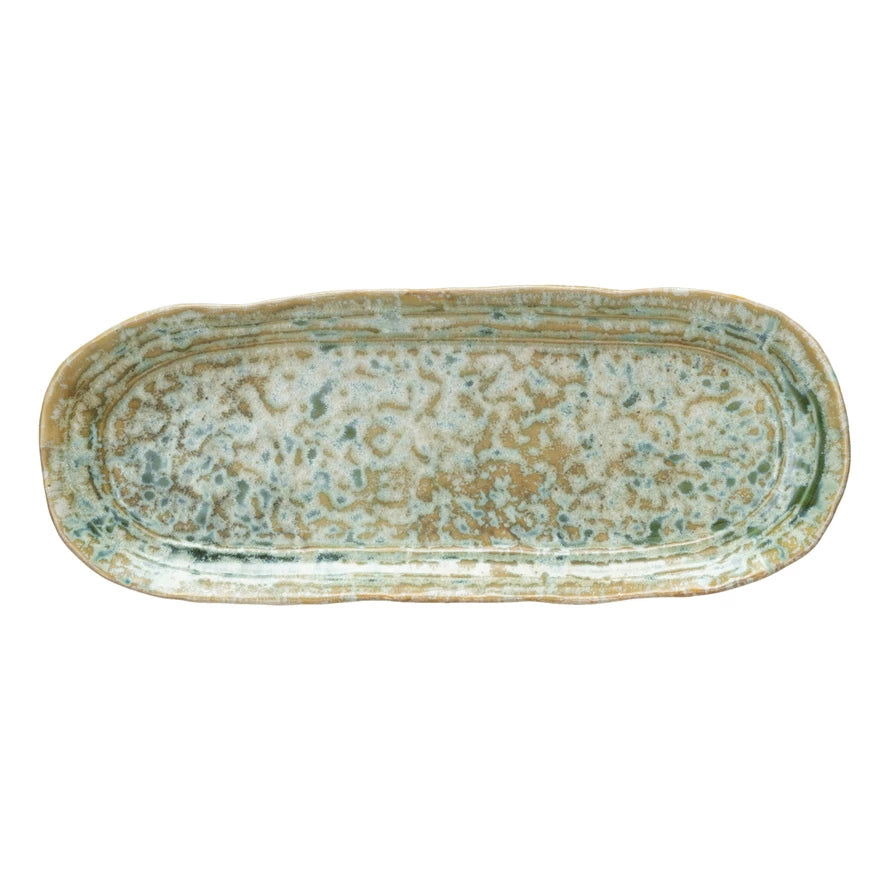 Stoneware Platter (Each One Will Vary)