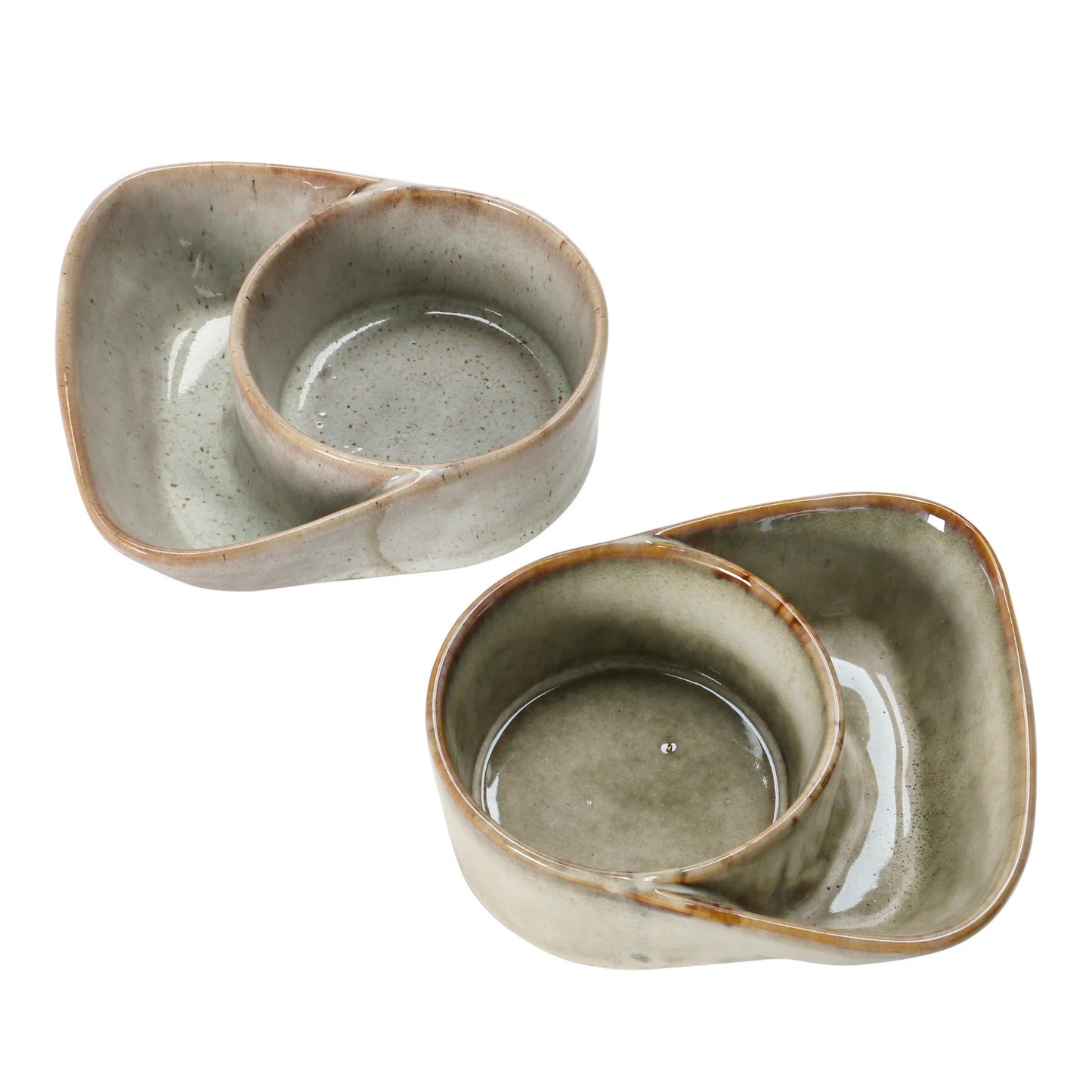 Stoneware Cracker and Soup Bowl, 2 Colors