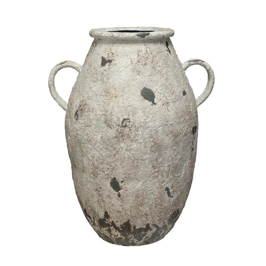 Metal Urn w/ Handles (Each One Will Vary)