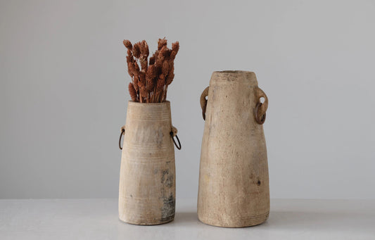 Wood Milk Jug